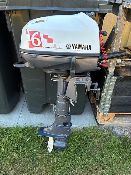 Yamaha 6 hk fyrtakt 2013 + gummibåt 4 of 6