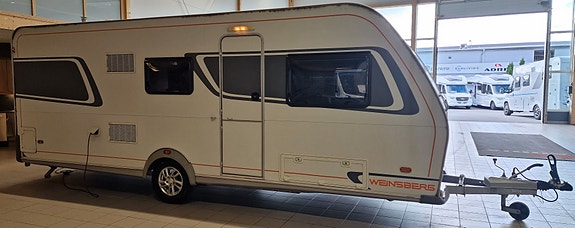 Weinsberg HÖSTPRIS! 550 QDK - Barnkammarvagn med Dubbelsäng + våningssäng 3 of 17