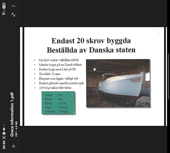 Unik Mindre Danskbyggd Fiskebåt 3 of 10