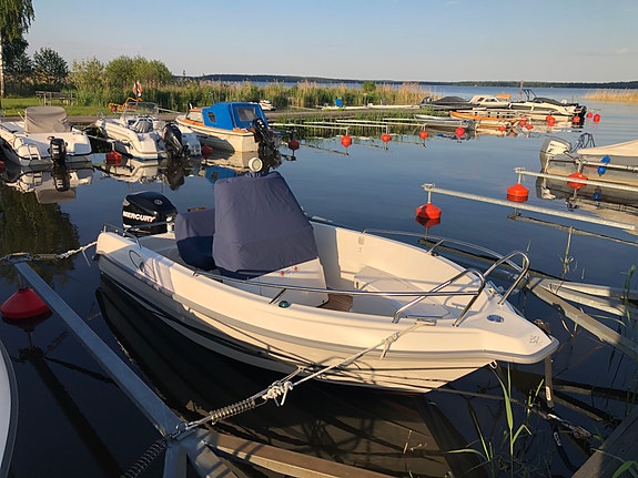 Styrpulpet Utter S-52 Exlusive + Mercury Optimax 75 hk +  bromsad båttrailer 3 of 6