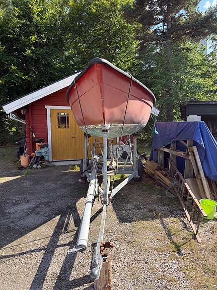 Segelbåt OS19 med trailer renoveringsobjekt 2 of 3