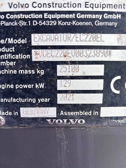 Volvo EC220EL 8 of 8