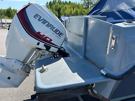 Ryds 570DC & Evinrude E-tec 90hk -14 höst tömning slumpas 7 of 7