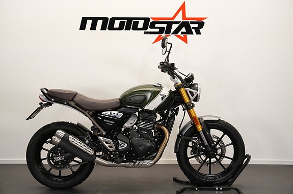 Triumph Scrambler 400 X Populär mellanklasshoj 36 Mån Räntefritt