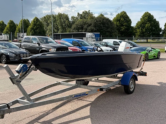 Jofa Kuling 470 med 40hk Suzuki motor 80km trailer Ev avbet