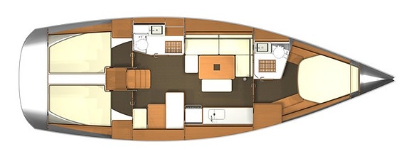 Dufour 405 Grand Large 2009 till salu 7 of 15
