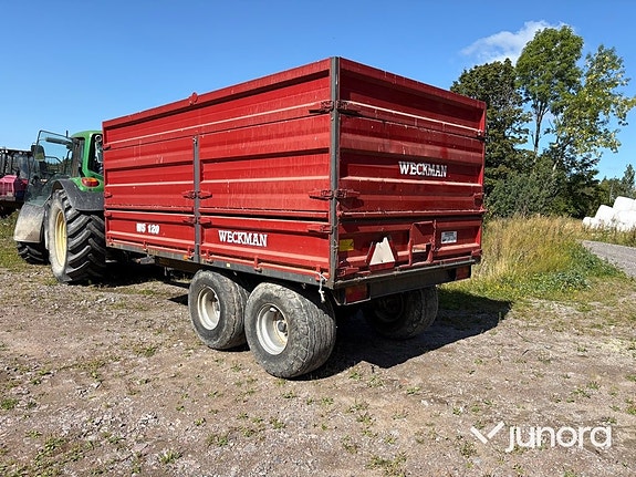 Spannmålsvagn med tipp Weckman WS 120 3 of 21