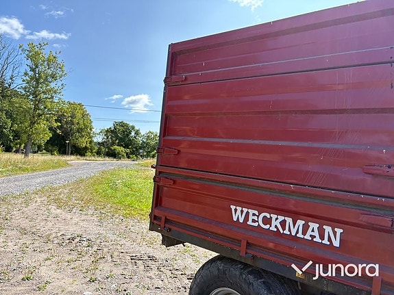 Spannmålsvagn med tipp Weckman WS 120 20 of 21