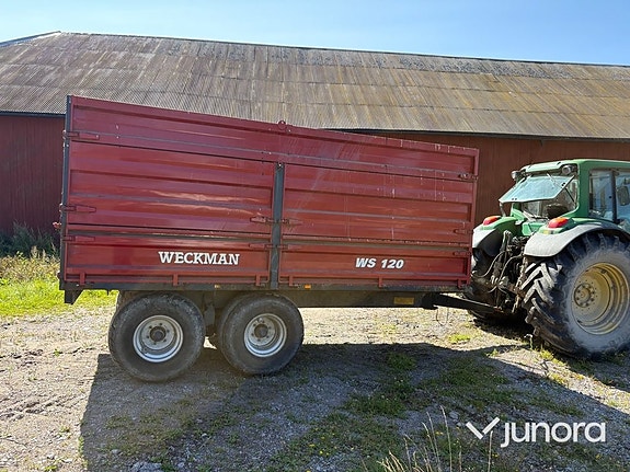 Spannmålsvagn med tipp Weckman WS 120 6 of 21