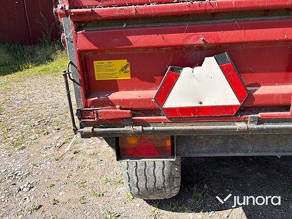 Spannmålsvagn med tipp Weckman WS 120 14 of 21
