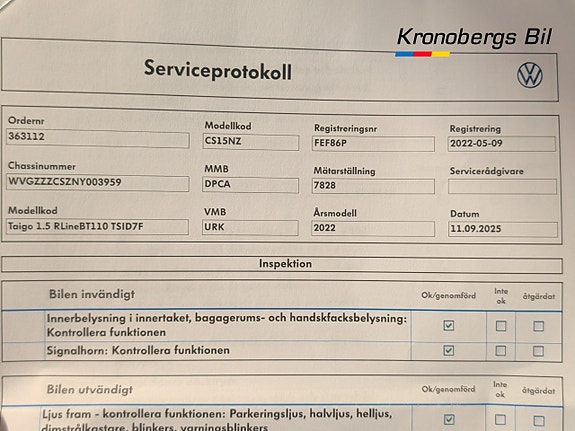 Volkswagen Taigo 22 of 25