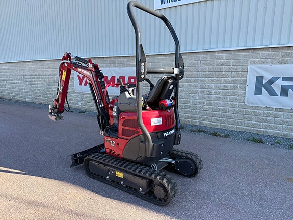 Yanmar ViO12 / 1,2t minigrävare med joystick 2 of 11