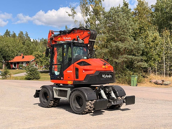 SVERIGEPREMIÄR! Kubota KW115 hjulgrävare med 5 år garanti! 2 of 12
