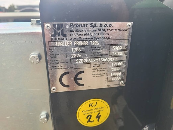 Pronar T 286 7 of 19