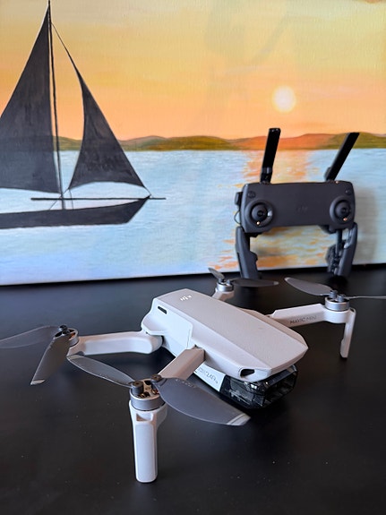 Fujifilm xh2 med flera objektiv samt dji mini drönare image 4
