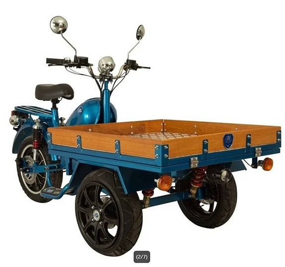 Elektrisk Flakmoped MGB Delivery - 45 km/h - Klass 1 2 of 6
