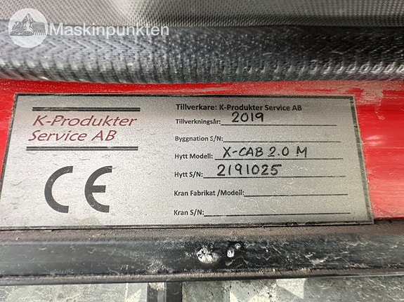 Timmerkran Cranab TL12.2 19 of 27