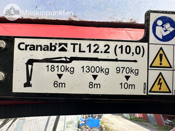 Timmerkran Cranab TL12.2 17 of 27