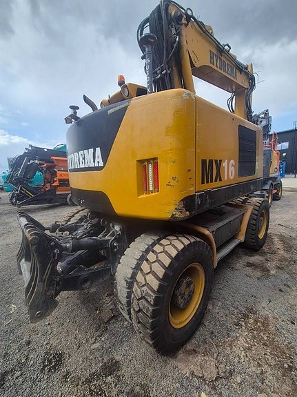 Hydrema MX 16 - Makin 3d - Stora BM fäste i undervagn 6 of 7