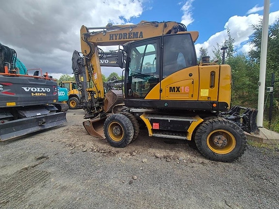 Hydrema MX 16 - Makin 3d - Stora BM fäste i undervagn 2 of 7
