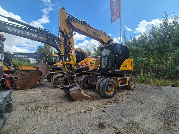Hydrema MX 16 - Makin 3d - Stora BM fäste i undervagn 5 of 7