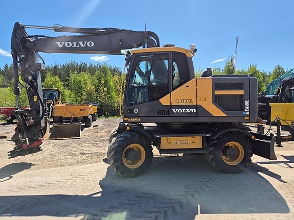 Volvo EW160E - RT & 3 Skopor & Kärra 4 of 9