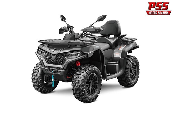 CFMOTO CFORCE 625L, Silvergrå, inkl Ruta, Korg fram, Handtagsvärmare TRAKTOR B