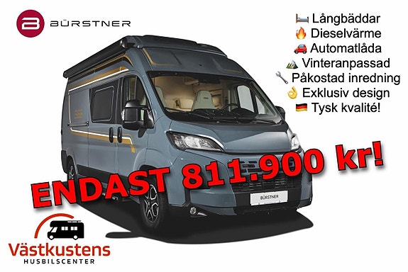 Bürstner B66 C640 Långbäddar / HEMMA FÖR VISNING! 2 of 27