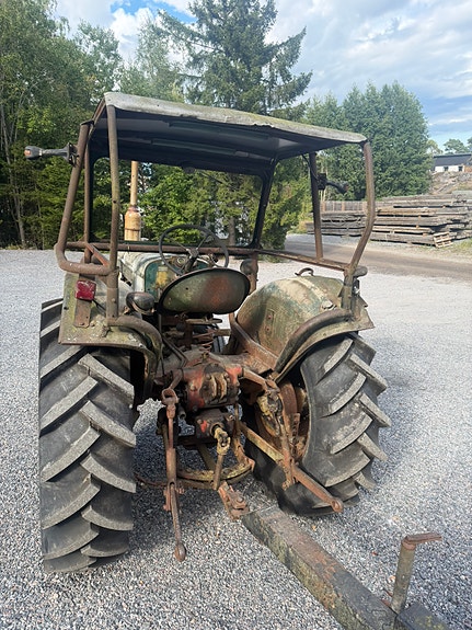Volvo BM 35 + timmerkärra / kran 12 of 12