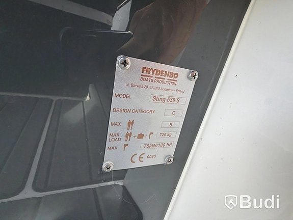 Sting 530 S, 2023 – Mercury F80ELPT – ... via konkursauktion 9 of 15