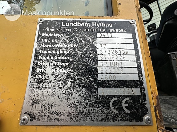 Hjullastare Lundberg 344t 9 of 27