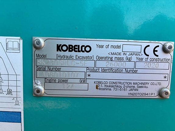 Kobelco SK230 SRLC-5E - BACKKAMERA / C-SMÖRJ / VÄRMARE 10 of 10