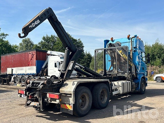 Kran/Lastväxlare Scania R144 6x2 Palfinger/JOAB 6 of 6