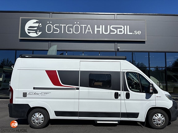 Bürstner CITYCAR 600 // SOLPANEL // CYKELHÅLLARE