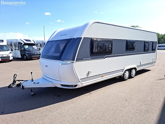 Hobby 660 WFC PRESTIGE Alde, AC, Förtält, Mover, Dubbelbädd, Cykelställ, U 4 of 12