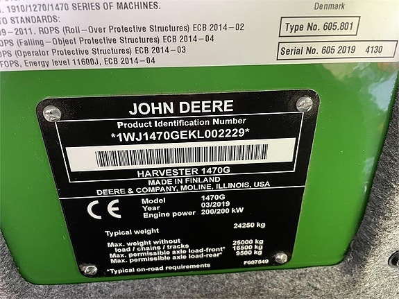 John Deere 1470G 19 of 19