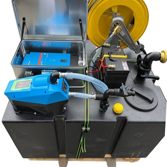 Bevattningstank 400 -1000 liter med elektrisk pump 2 of 4