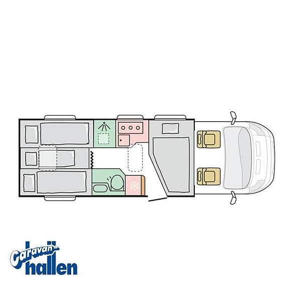 Adria Coral SUPREME MB 670 SL - Mercedes Benz CDI 170 (125kW) Inkommande 2 of 3
