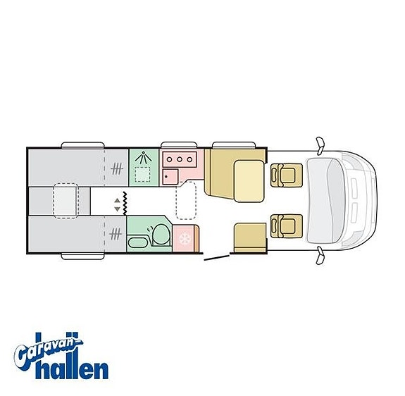Adria Coral SUPREME 670 SL - Fiat MultiJet3 140 hk HD 43H 18 of 18