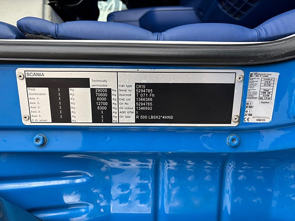 Tippbil Scania R500LB6X2*4HNB 27 of 30