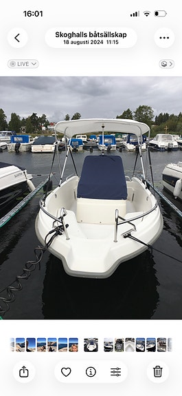 Uttern S 52 Exlusiv. Mercury 60 hk, gångtid 24 timmar. Båtvagn medföljer. 2 of 9