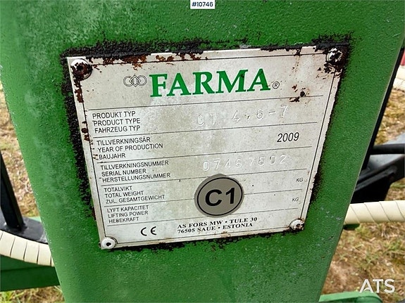 Skogsvagn Farma CT 4,6-7 med kran (79,000:- ex moms) 17 of 21