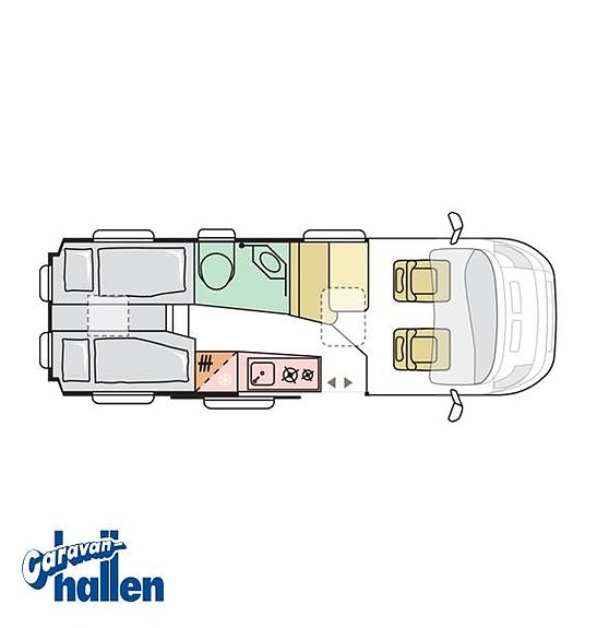 Adria TWIN SELECT 640 SLB - FIAT 6E 2,2 140HP 35H 26 of 27