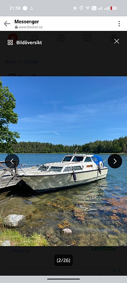 Fin Orrskär 27 med fina uppgraderingar ink seriös trailer 2 of 28