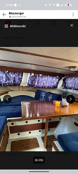 Fin Orrskär 27 med fina uppgraderingar ink seriös trailer 7 of 28