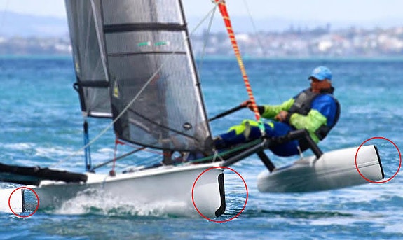 WETA 4.4 - skick som ny - jolle trimaran - ha roligast på sjön 6 of 13