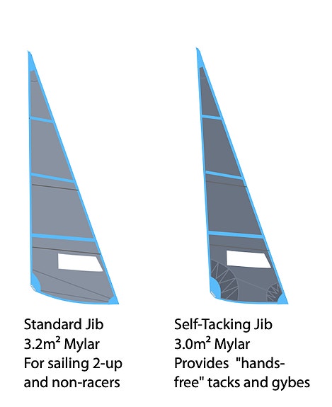 WETA 4.4 - skick som ny - jolle trimaran - ha roligast på sjön 10 of 13