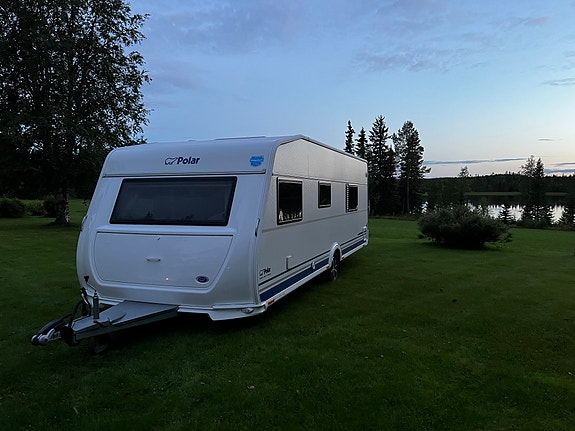 Polar 650 med långbäddar och vinkelkök - en ägare - fukttestad varje år - besiktigad - en ägare - toppskick 20 of 20