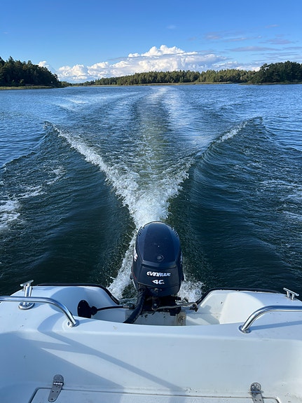 Ideal 550 S med evinrude 40hk 6 of 8