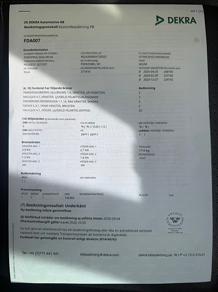Peugeot 207 6 of 6